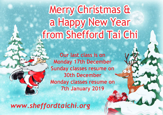 Merry Christmas from Shefford Tai Chi