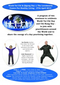 world tai chi day seminars