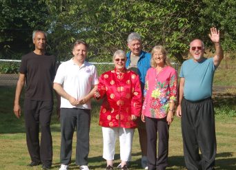 Tai Chi group at Belsey Bridge 2016