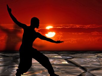 Tai Chi at sunset