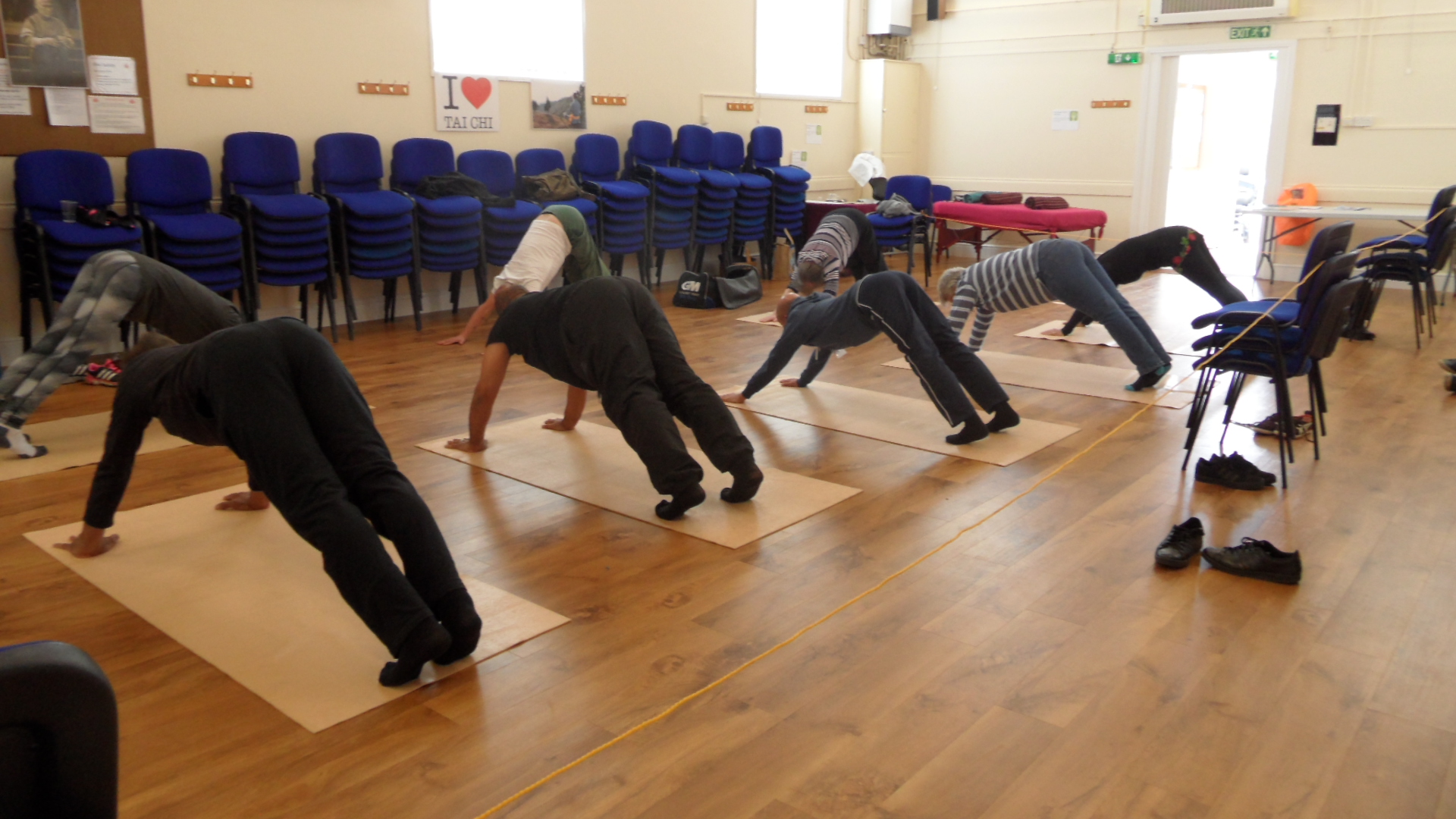 Shefford Tai Chi Festival Yoga class