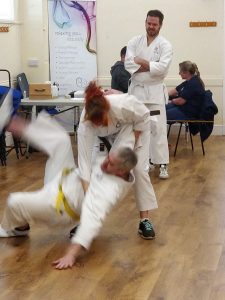 Jujitsu demonstration