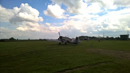 Spitfire at the Swiss Garden Shuttleworth