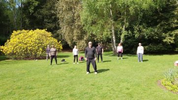 Tai Chi at the Swiss Garden